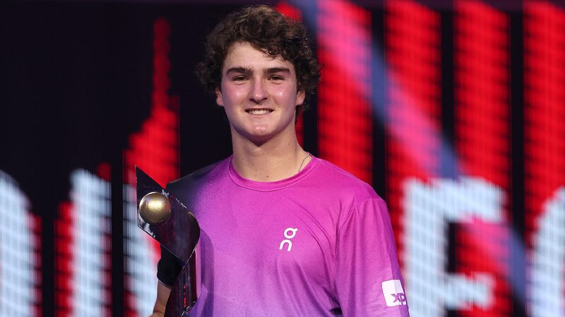 Joao Fonseca, 18, Makes History as First Brazilian to Win Next Gen ATP Title πΎπ§π· 18-year-old Fonseca becomes first Brazilian to win Next Gen ATP title