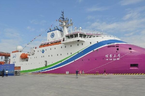 China’s New Deep-Sea Ship ‘Tansuo-3’ Ready to Explore the Ocean! China commissions deep-sea research vessel 'Tansuo-3'