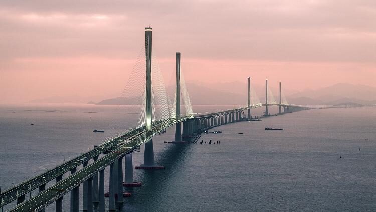 New Mega Bridge Opens in China’s Greater Bay Area π China's Greater Bay Area to see opening of new sea channel bridge