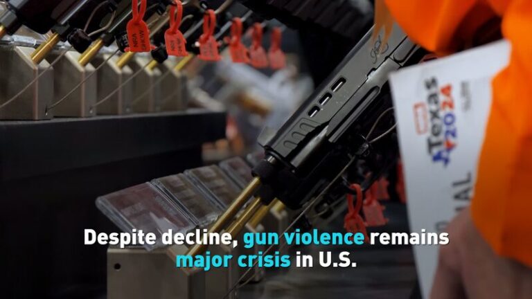 Despite decline, gun violence remains major crisis in U.S. video poster