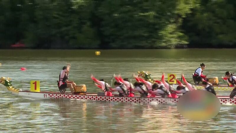 Dragon Boats Race Ahead at China’s National Ethnic Games! ππ£ββοΈ Dragon boat races give thrills at national ethnic games video poster