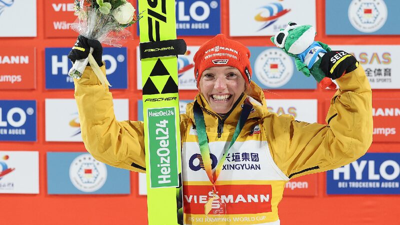 Germanys_Schmid_wins_womens_normal_hill_at_Ski_Jumping_World_Cup - My Global News: Young Voices Germany's Schmid wins women's normal hill at Ski Jumping World Cup