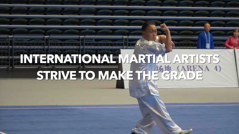 Young Martial Artists Reach for Shaolin Wushu Glory! 🥋✨ International martial artists strive to make the grade video poster