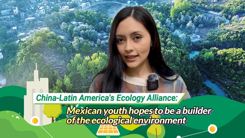 Mexican Student Dreams of Building a Greener Future 🌳 Mexican youth hopes to be a builder of the ecological environment video poster
