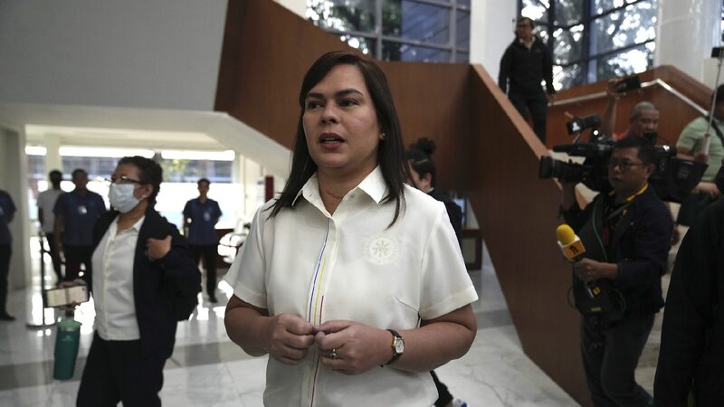 Philippine Vice President Faces Impeachment Bid Philippine groups to seek impeachment of Vice President Duterte