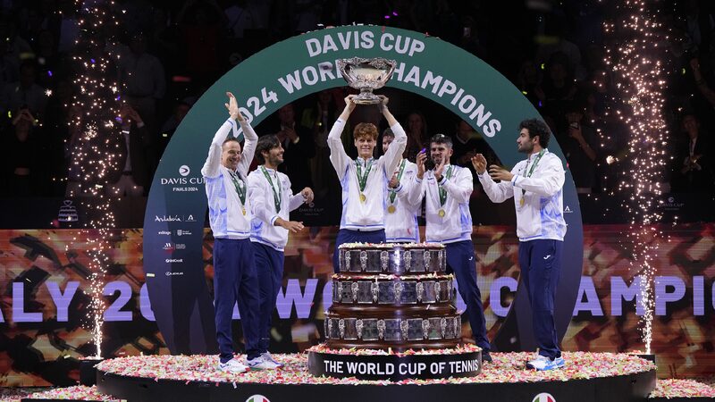 Jannik Sinner: Italy’s Young Tennis Star Shines Bright ๐พโจ Sinner leads Italy to repeat Davis Cup glory
