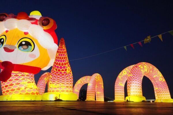 Sparkling Snake Lanterns Light Up Nanjing’s Ancient City Wall for New Year! Snake lanterns light up Nanjing's city wall for New Year