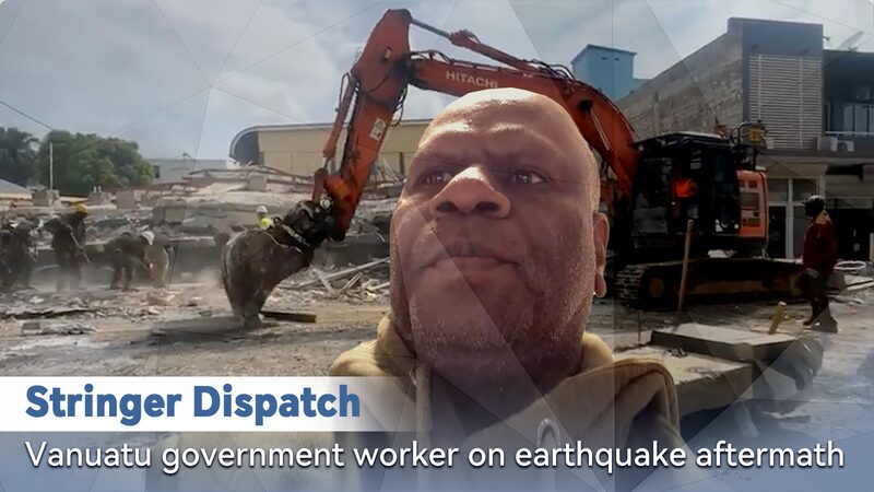 Powerful Earthquake Shakes Vanuatu: Here’s What Happened Stringer Dispatch: Vanuatu government worker on earthquake aftermath video poster