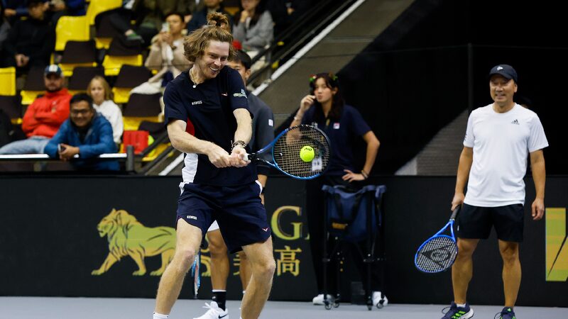 Team Michael Chang win MGM Macau Tennis Masters