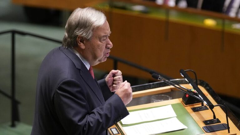UN chief calls for making 2025 'new beginning' in New Year message