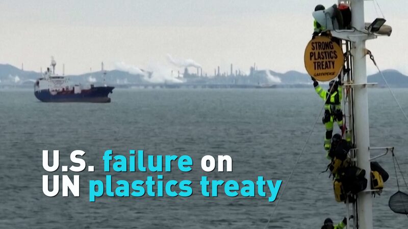 Countries Struggle to Agree on Ending Plastic Pollution π U.S. failure on UN plastics treaty video poster