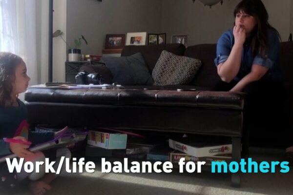 How Working Moms Juggle Work and Family Life Work/life balance for mothers video poster