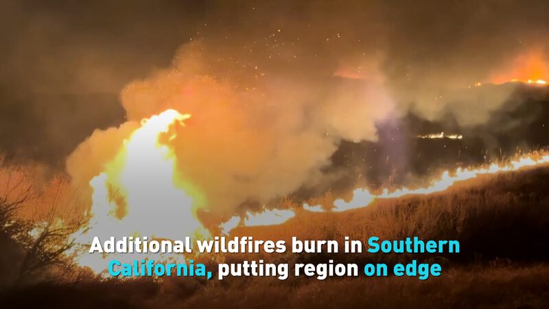 Additional_wildfires_burn_in_Southern_California_poster - My Global News: Young Voices Additional wildfires burn in Southern California video poster