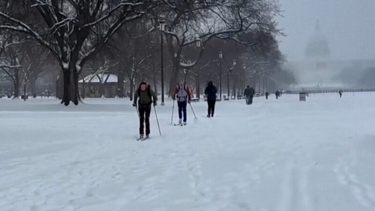 After the snow, US east coast digs out video poster