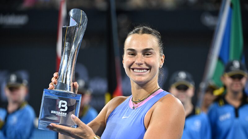 Aryna Sabalenka, Jiri Lehecka win Brisbane International titles