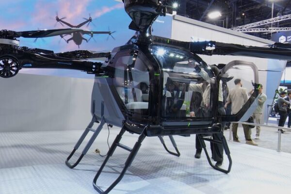 Cool Cars and Amazing Aircraft Wow Crowds at CES! Auto and air innovation take center stage at CES video poster