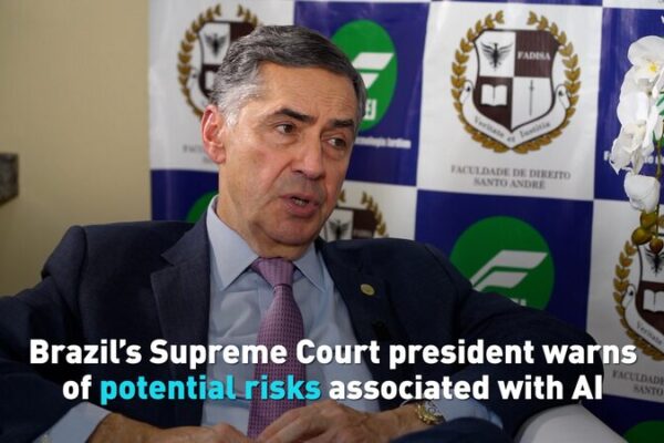 Brazil’s Supreme Court Chief Warns: AI and Social Media’s Future 🤖📱 Brazil’s Supreme Court president warns of potential risks with AI video poster