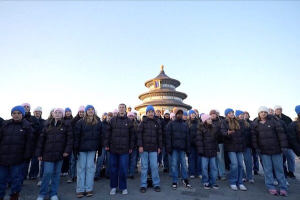 US Children’s Choir Charms Beijing with Songs and Smiles! Children's choir from the U.S. performs in Beijing video poster