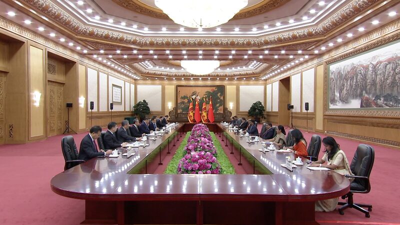China, Sri Lanka vow to foster new highlights in BRI cooperation video poster