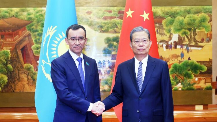 Chinas_top_legislator_meets_with_Senate_chairperson_of_Kazakhstan - My Global News: Young Voices China's top legislator meets with Senate chairperson of Kazakhstan