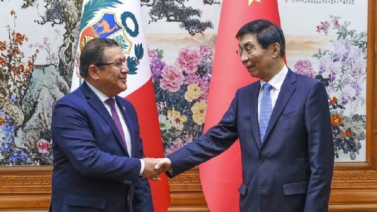 China's top political advisor meets president of the Peruvian Congress