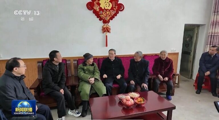 Chinese premier visits old revolutionary base ahead of Spring Festival