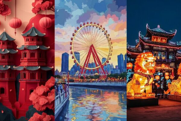 Paper-Cuts and Lanterns: Discover Chinese New Year Traditions! Cultural heritages shine in Spring Festival celebration