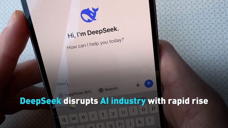 DeepSeek disrupts AI industry with rapid rise video poster