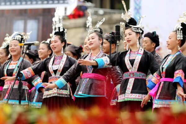 Dong People’s Grand Song: An Ancient Melody Shines Again! Dong people showcase the charm of Grand Song in contest
