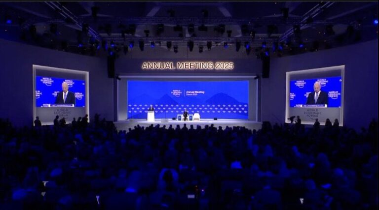 Global leaders call for cooperation at WEF opening ceremony video poster