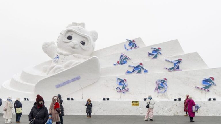 Ice event tickets nearly sold out for 2025 Harbin Asian Winter Games video poster