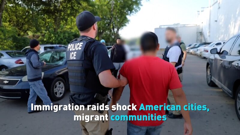 Immigration raids shock American cities, migrant communities video poster