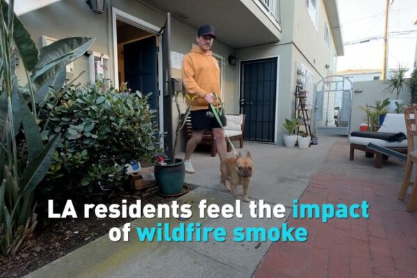 LA’s Wildfire Smoke: What You Need to Know 🌫️ LA residents feel the impact of wildfire smoke video poster