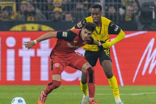 Leverkusen Triumph in 5-Goal Thriller Against Dortmund β½οΈπ₯ Leverkusen overpower Dortmund in five-goal thriller in Bundesliga