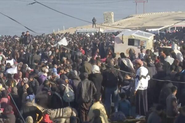 Displaced Gazans Wait to Return Home Amid Delays Live: Displaced Gazans' uncertain journey back to Gaza City video poster