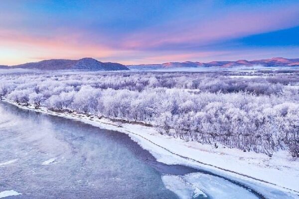 Journey to China’s Northernmost Point: A Snowy Adventure! βοΈ Live: The snow-covered plain at China's northernmost point β Ep. 3