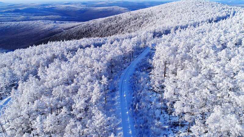 Live: The snow-covered plain at the northernmost point of China video poster