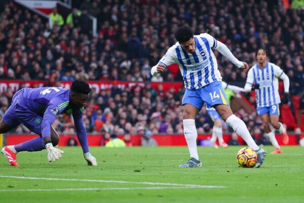 Manchester United’s Tough Day: 3-1 Loss to Brighton at Home π² Manchester United suffer 3-1 loss against Brighton at Old Trafford