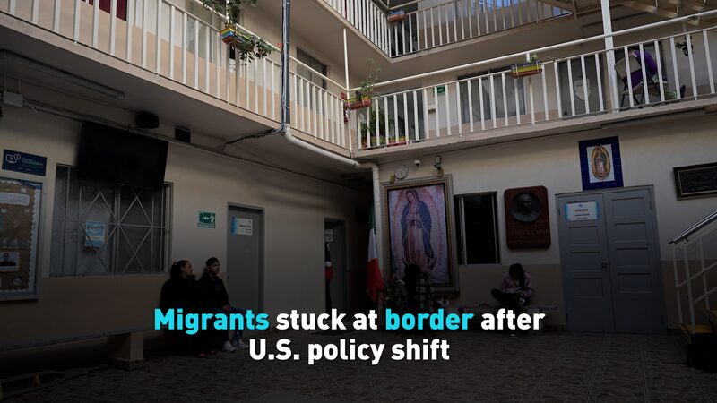 Migrants_stuck_at_border_after_US_policy_shift_poster - My Global News: Young Voices Migrants stuck at border after U.S. policy shift video poster