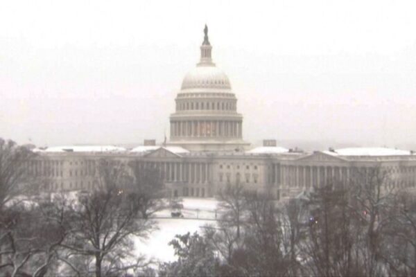 Snow Blankets the US: A Polar Vortex Brings Record Snowfall Much of US blanketed by snow video poster