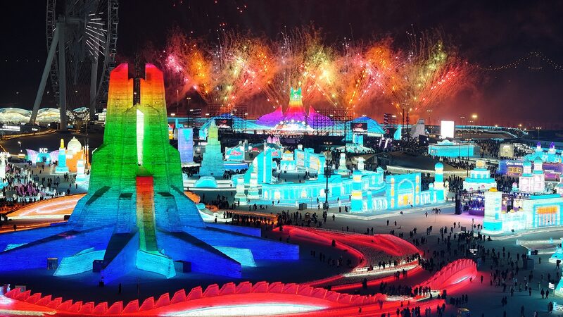 New_Year_firework_show_lights_up_the_sky_in_Harbin - My Global News: Young Voices New Year firework show lights up the sky in Harbin