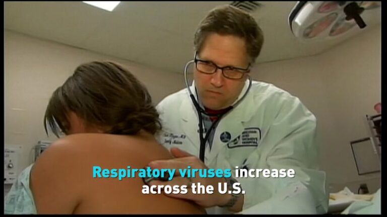 Respiratory viruse cases increase across the U.S. video poster