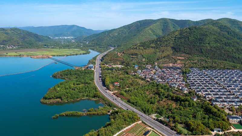 Serial documents released on building 'Beautiful China' video poster