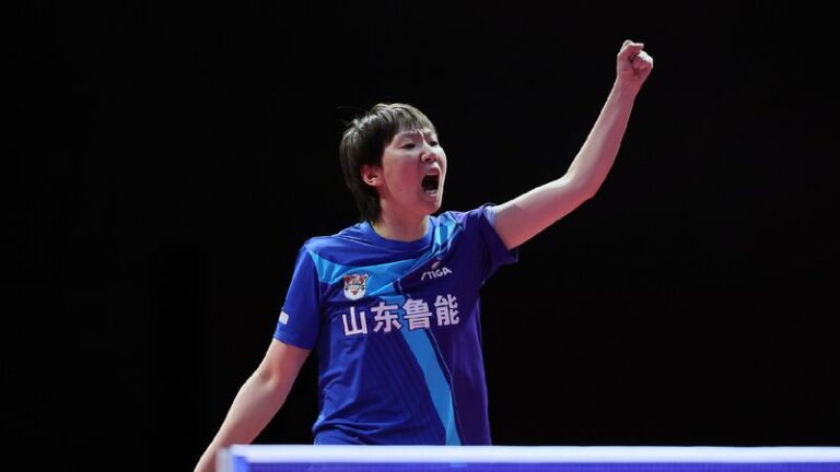 Shandong clubs sweep titles in China Table Tennis Super League