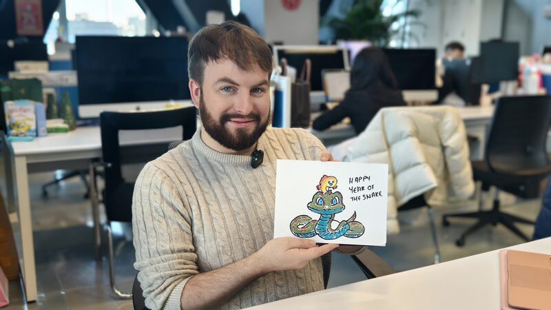 Snake and koi: Emblems of auspiciousness for Spring Festival video poster