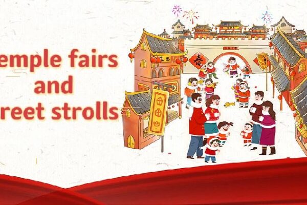 Temple Fairs and Street Fun: Welcoming the Chinese New Year π Temple fairs and street strolls: A joyful start to the new year