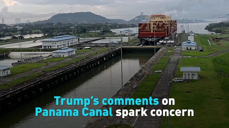Trump’s comments on Panama Canal spark concern video poster