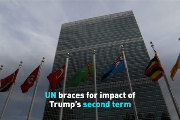 UN Prepares for Possible Second Trump Term UN braces for impact of Trumpβs second term video poster
