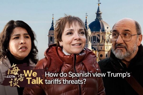 Spain Speaks Out: What Do Locals Think of Trump’s Tariff Threats? ππ£ We Talk: How do Spanish view Trump's tariffs threats? video poster