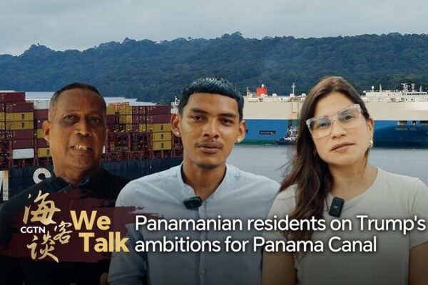 Discover the Panama Canal: The Waterway That Connects the World! ππ’ We Talk: Panamanian residents on Trump's ambitions for Panama Canal video poster